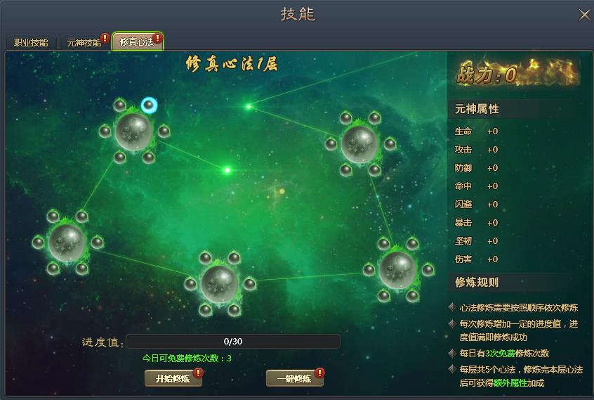 修真101：技能点分配全揭秘