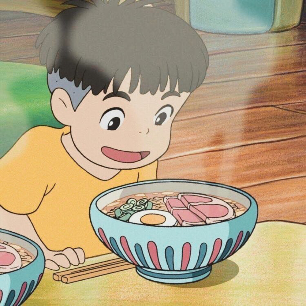 波妞宗介高清情侣头像_宗介头像_山崎宗介