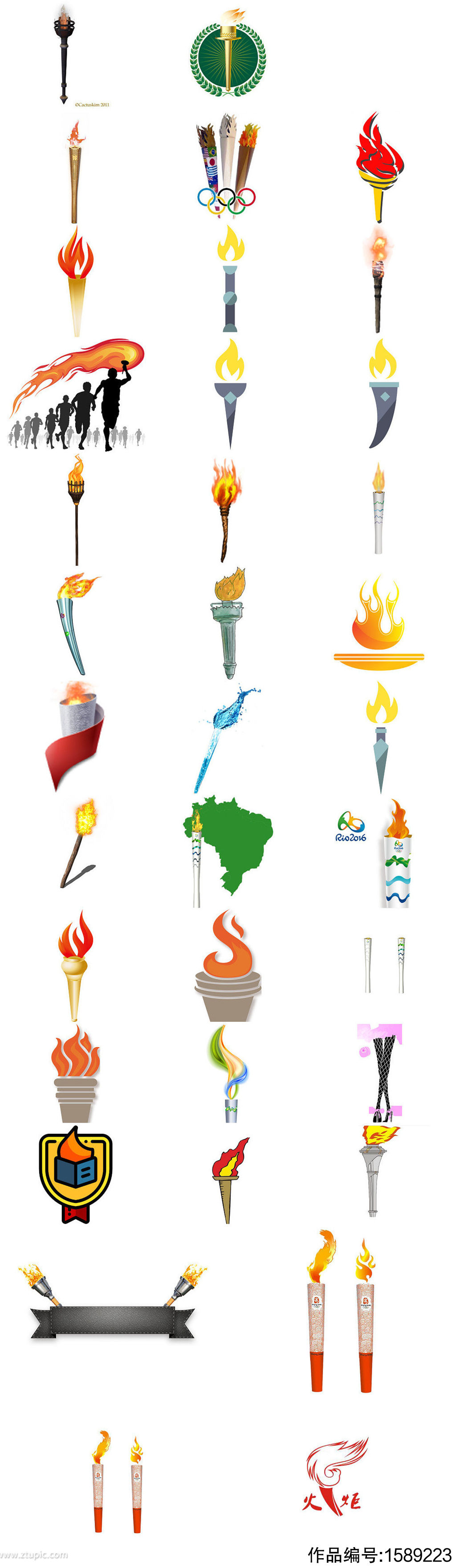 奥运五环免抠图_奥运五环图片素材_三联素材网站奥运五环