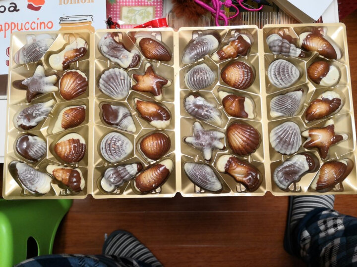 百丽人贝壳巧克力_有一种巧克力里面是贝壳造型的_贝壳巧克力