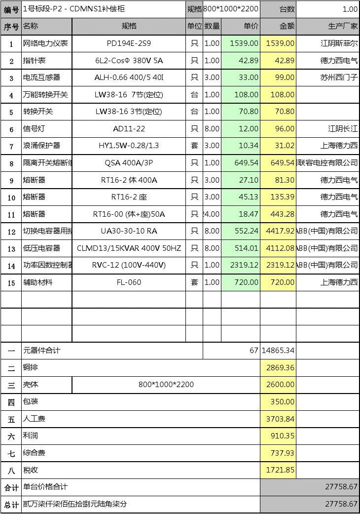 ep精灵成套电气报价软件-电气工程师的利器：神奇定制工具