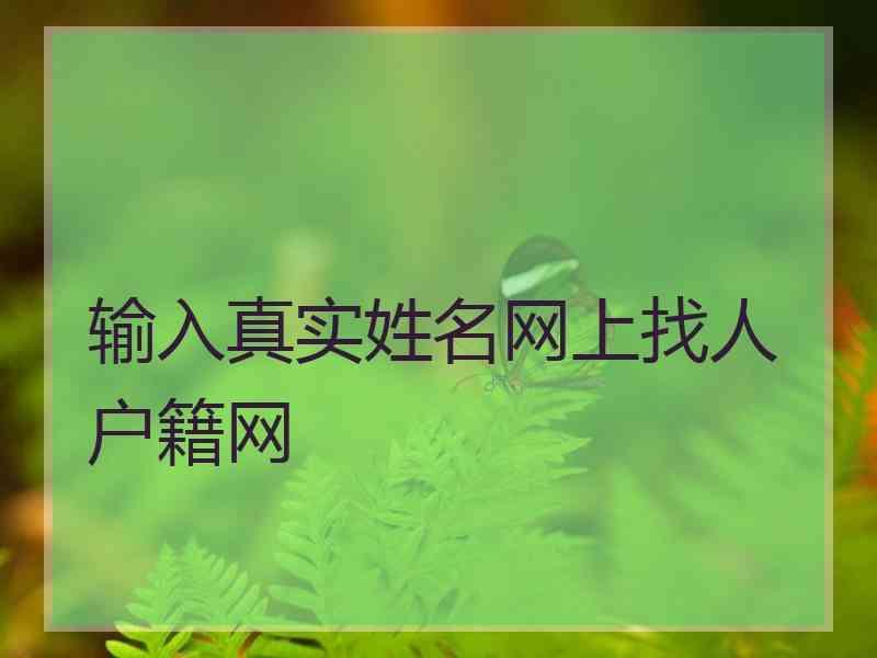 姓名查询免费查询系统_官方姓名查询网站_查qq真实姓名免费网站