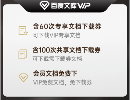 百度文库全是专享_百度文库vip专属_百度文库交钱后的特权