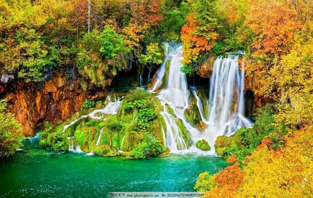 绿色风景照_风景绿色背景图片唯美_风景绿色