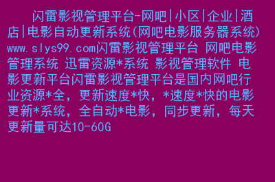 迅雷金牌网吧代理：速度与服务的双重优势