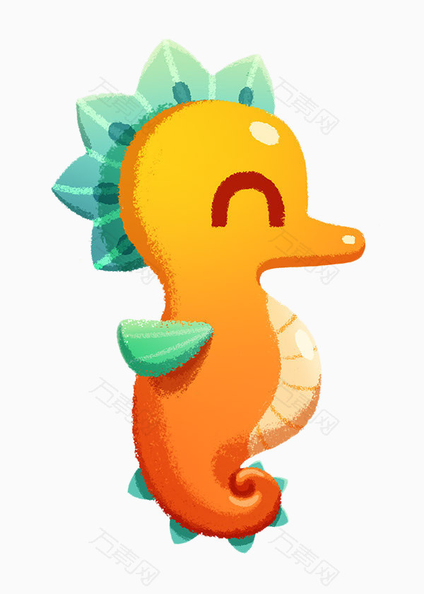 海马素描图片大全_素材海马图片_海马素材图片