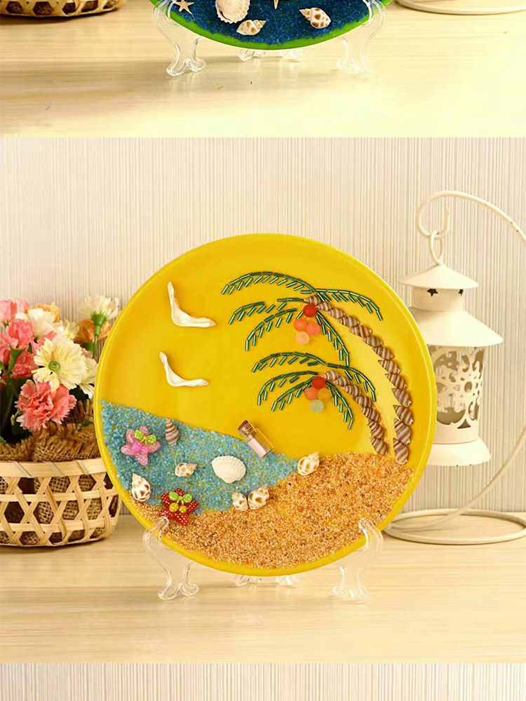 小贝壳粘贴画_贝壳的手工粘贴画制作过程_贝壳粘的画