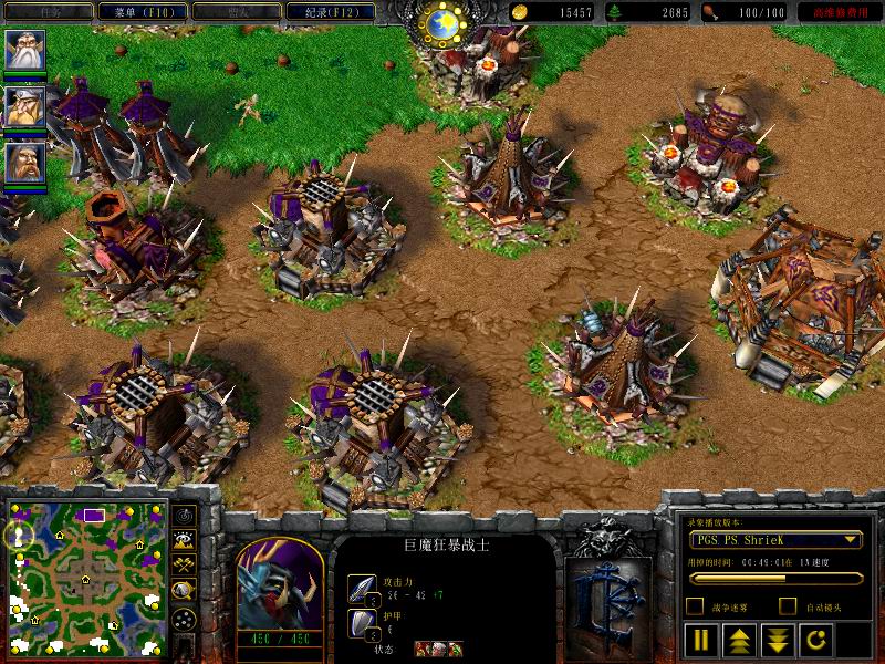 魔兽争霸窗口模式_魔兽争霸窗口运行慢怎么办_魔兽争霸窗口运行