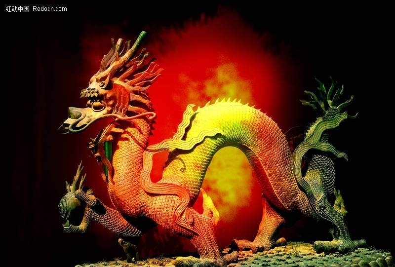 三联素材 龙腾图案_素材图案龙腾图片_龙图腾图片大全素材