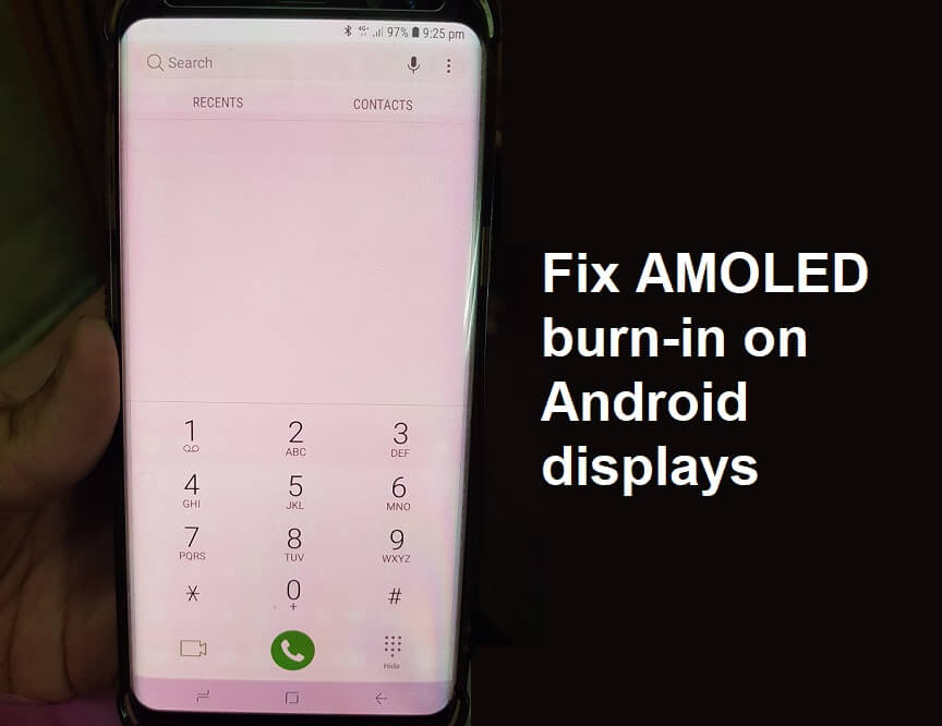 烧屏是什么意思-烧屏现象：OLED 和 AMOLED 屏幕长