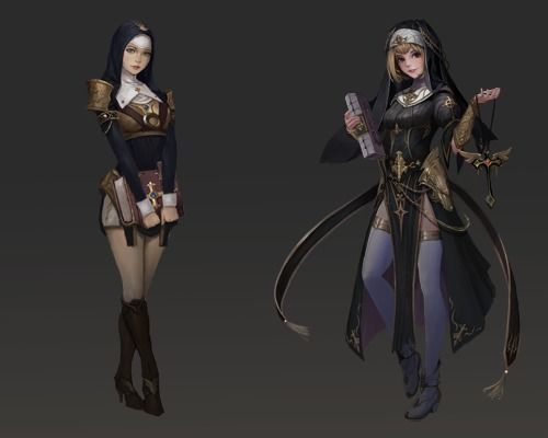 女圣职游戏,技能解析与角色成长之路