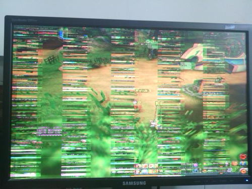 电脑游戏花屏,揭秘电脑游戏花屏背后的奥秘