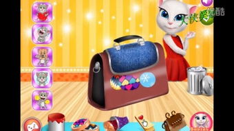 安吉拉猫咪游戏,萌宠乐园的奇幻冒险之旅