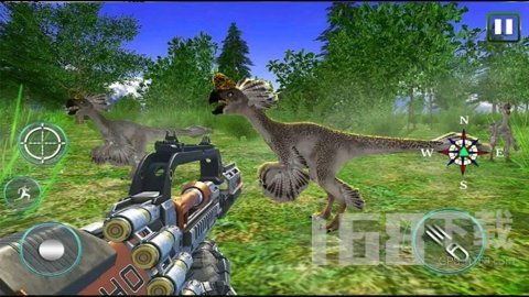 捕猎恐龙的游戏,重返史前时代的惊险冒险之旅